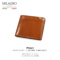 Milagro イタリア製ヌメ革タンポナートレザーシリーズ 二つ折り財布（小銭入れあり）