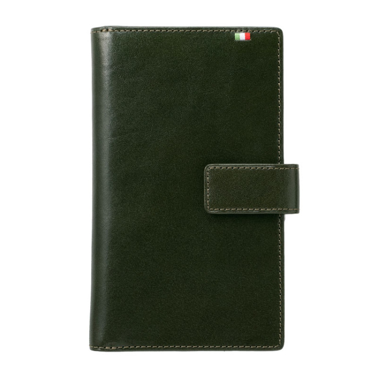 イタリア製の本革タンポナートレザーシリーズ（テラローザ）30枚カード収納長財布【名入れ可】 TAMPONATO（タンポナート）レザー  Milagro-online：メンズ財布の通信販売