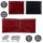 Milagro イタリア製ヌメ革タンポナートレザーシリーズ（テラローザ）二つ折り札入れ（小銭入れなし） 