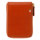 オレンジ：Milagro（ミラグロ） イタリアンレザー・ラウンドジップ縦型ボックスコインケース