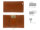 Milagro（ミラグロ）イタリア製ヌメ革 タンポナートレザーシリーズ（テラローザ） 4連キーケース【名入れ可】
