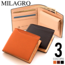 milagro ミラグロ コードバン 二つ折り財布（小銭入れあり） oh-bp003